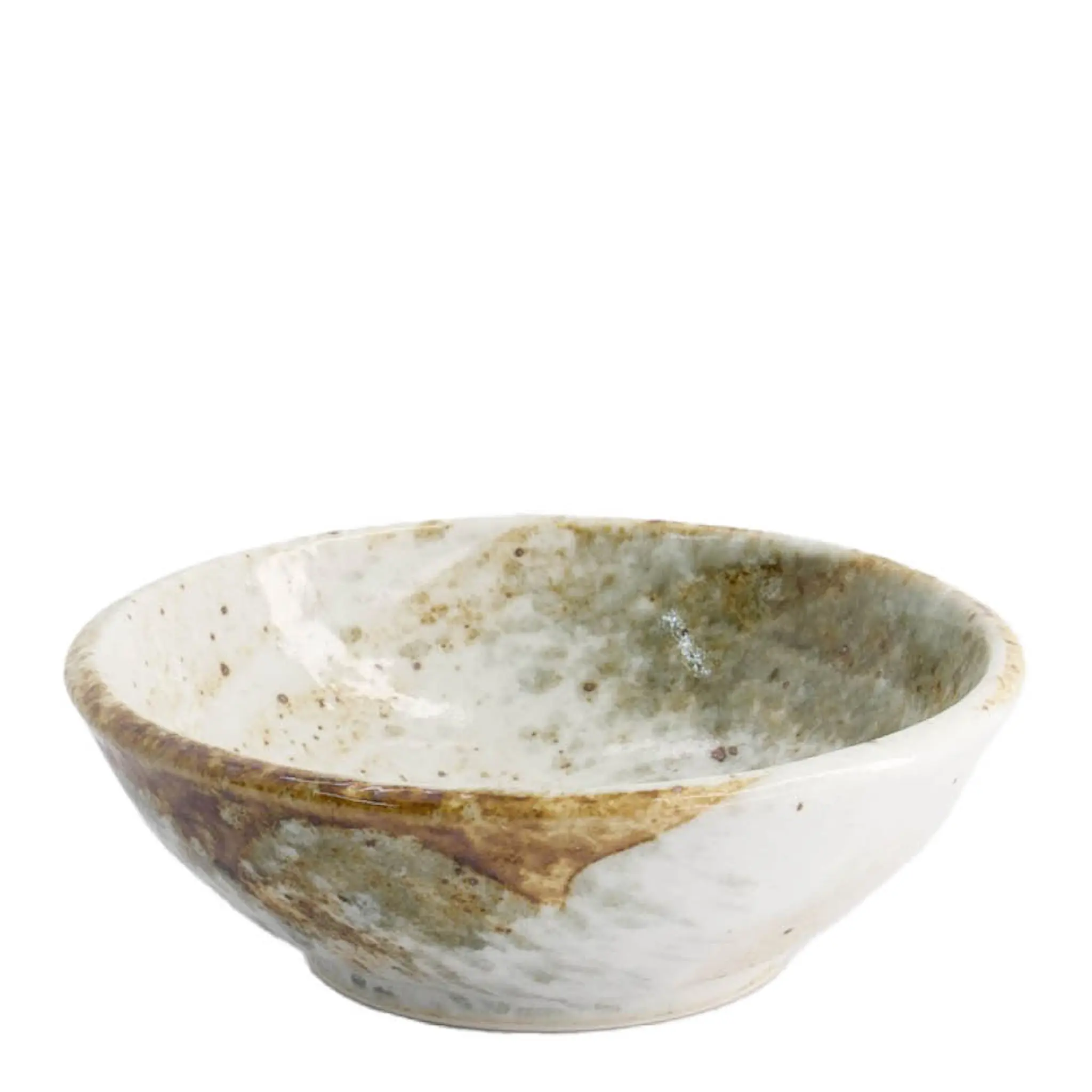 Tokyo Design Studio Yukishino skål 13x4,5 cm 0,25 L brun/vit