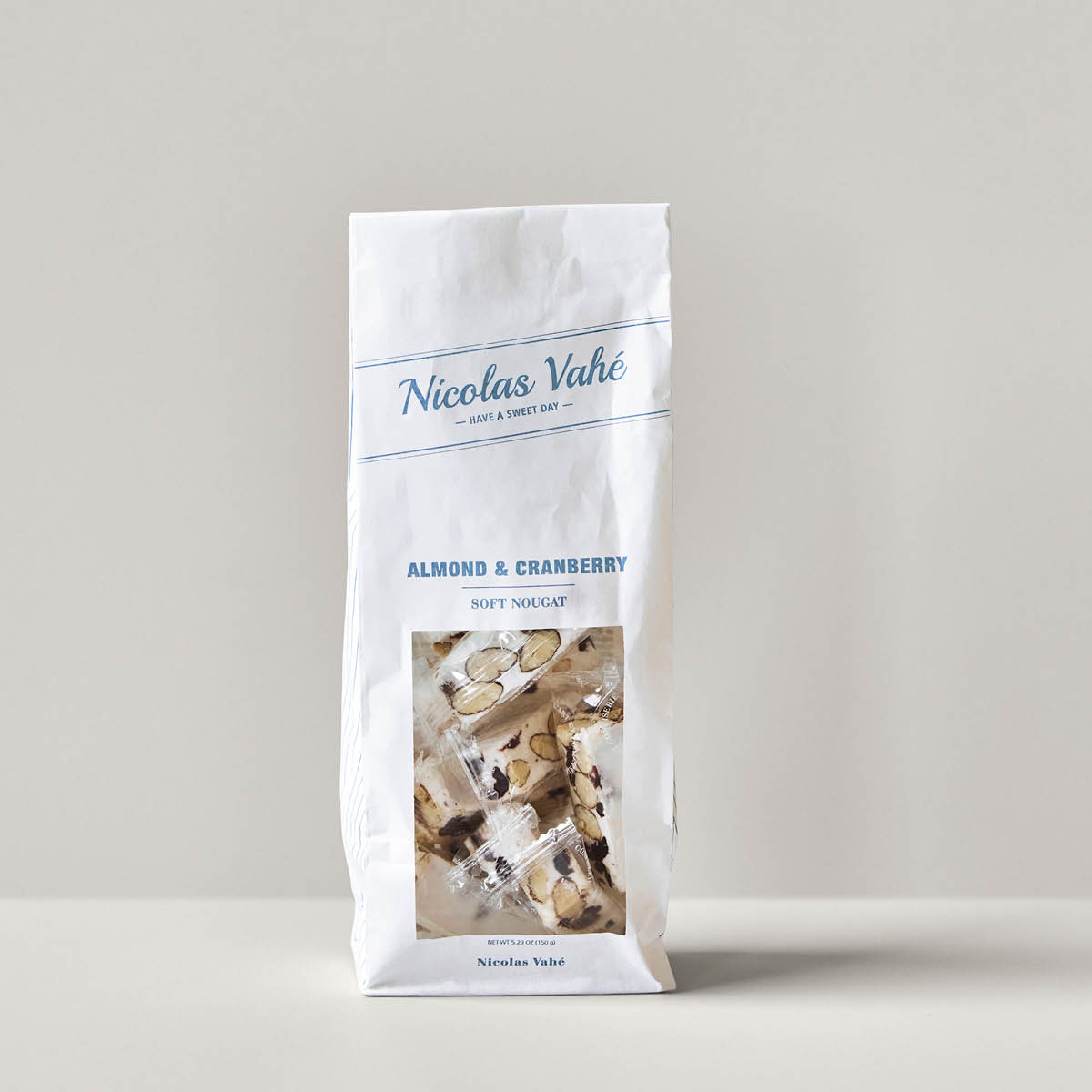 Nicolas Vahé Soft Nougat 150 g Almond & Cranberries