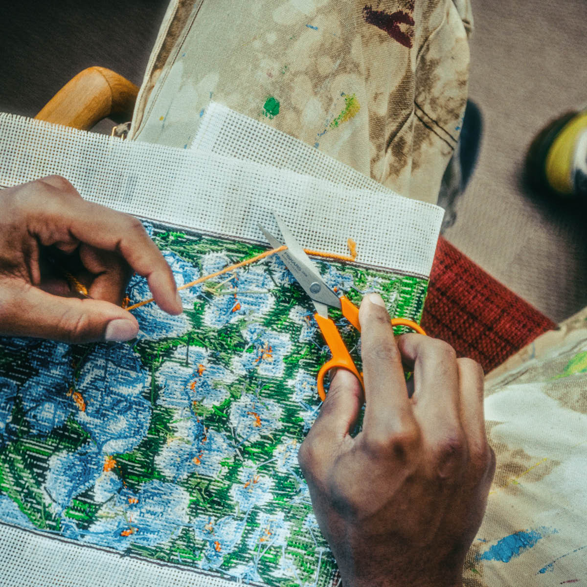 Fiskars Classic sysaks 13 cm oransje