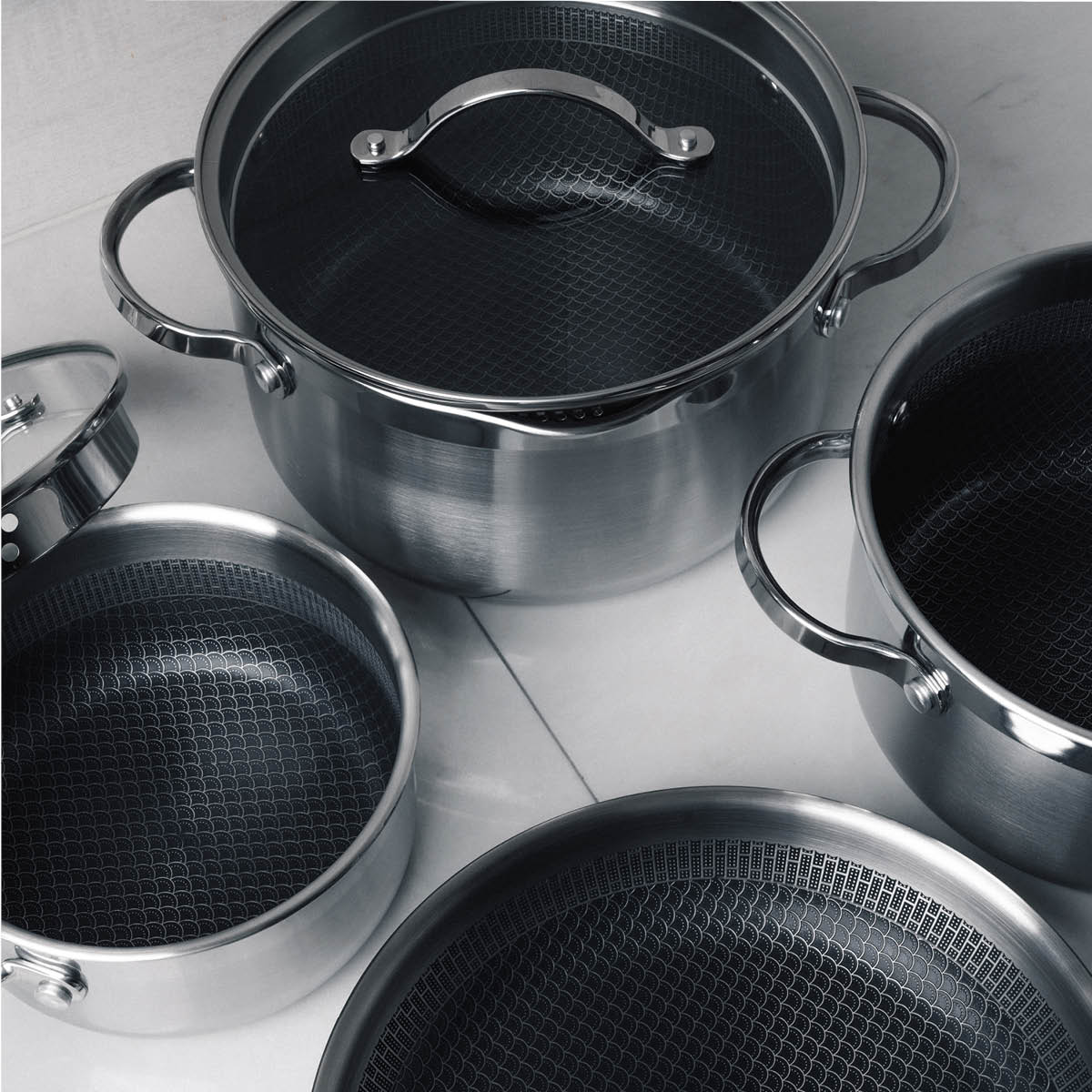 Sabor Optimal grytset 3 delar 1,5/3,2/4,6L keramisk