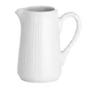 Plissé kanna 13 cl vit