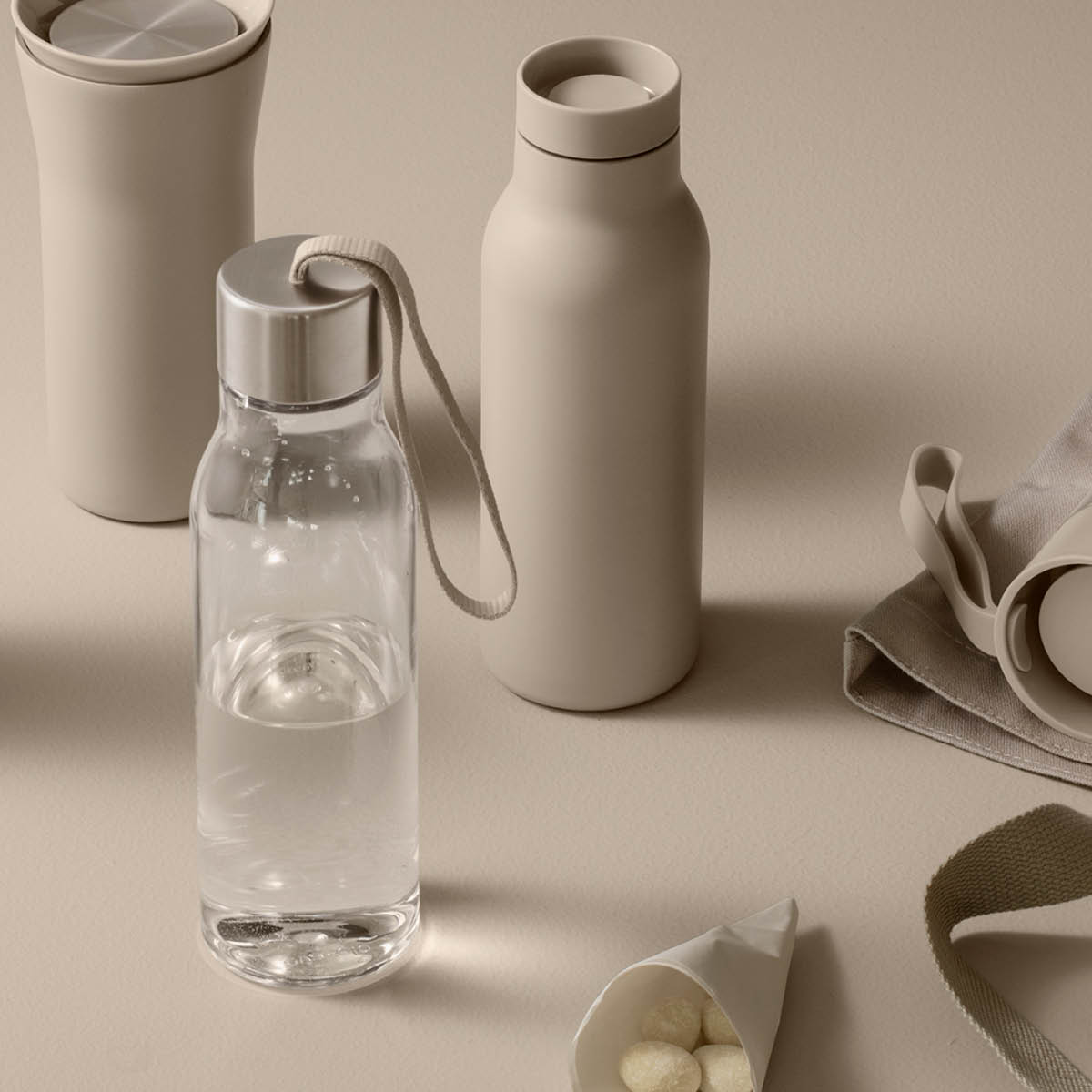 Eva Solo To Go Juomapullo 0,5 L Pearl Beige