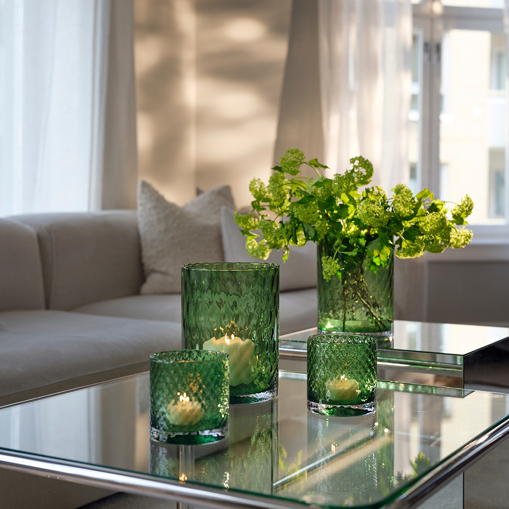 Magnor Harlekin Maljakko 12,5 cm Vihreä