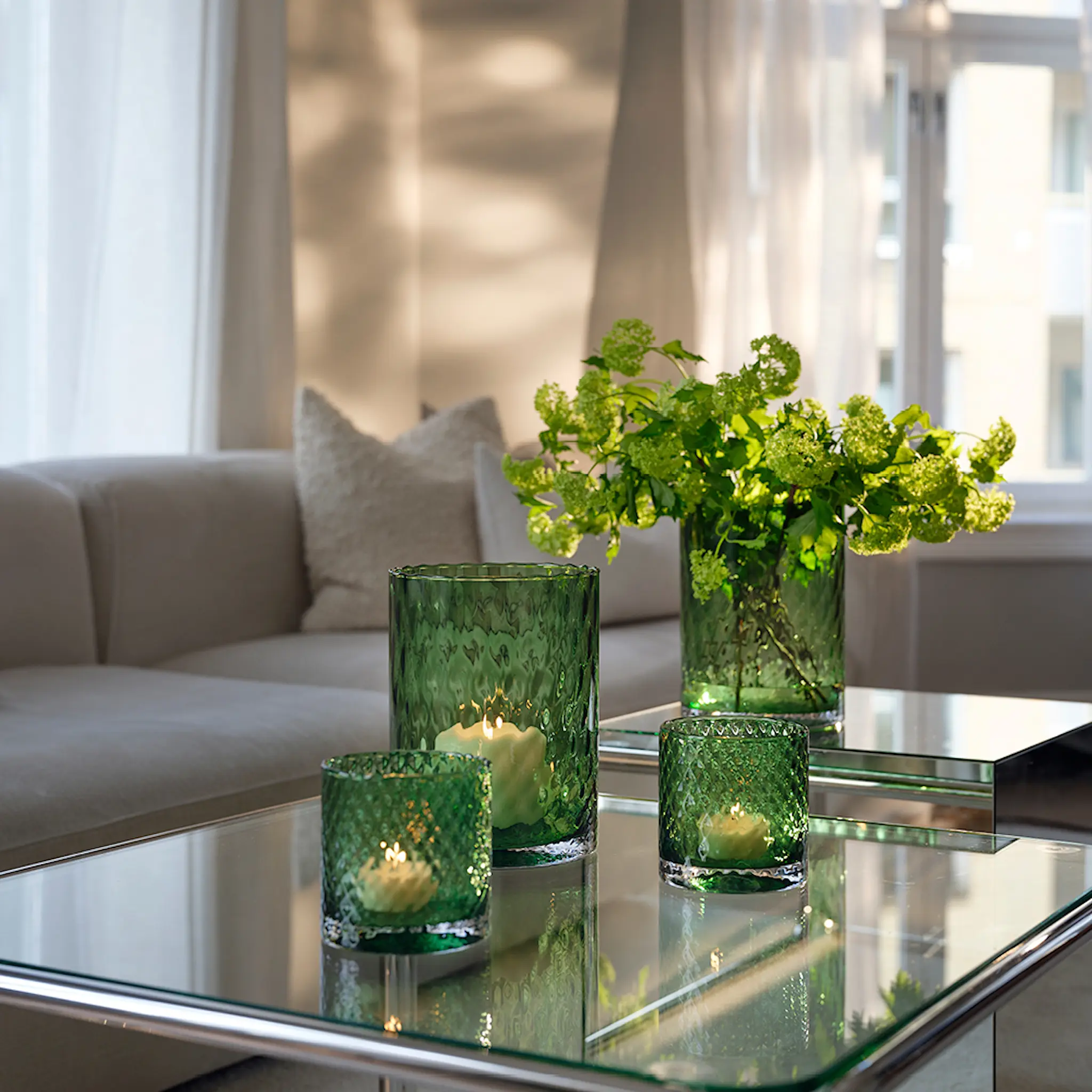 Magnor Harlekin Maljakko 12,5 cm Vihreä