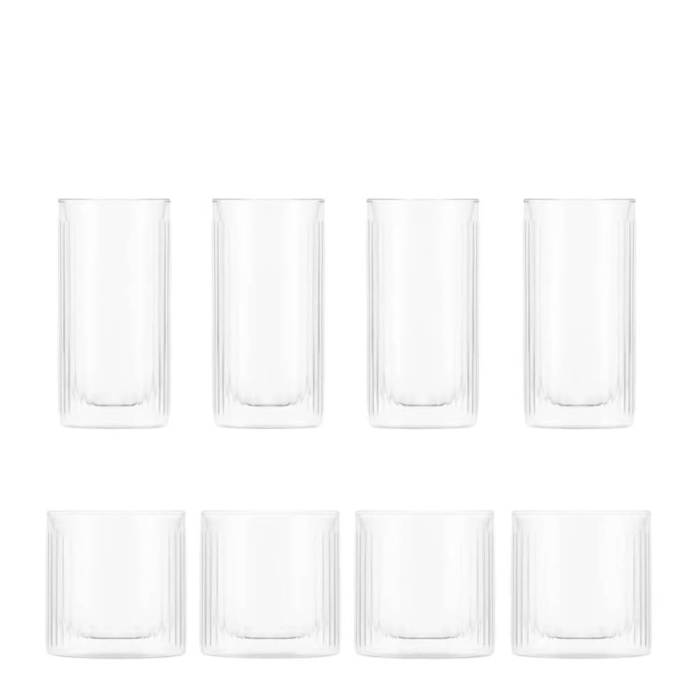 Bodum Douro Bar ginglass + whiskyglass 30 cl 8 stk klar
