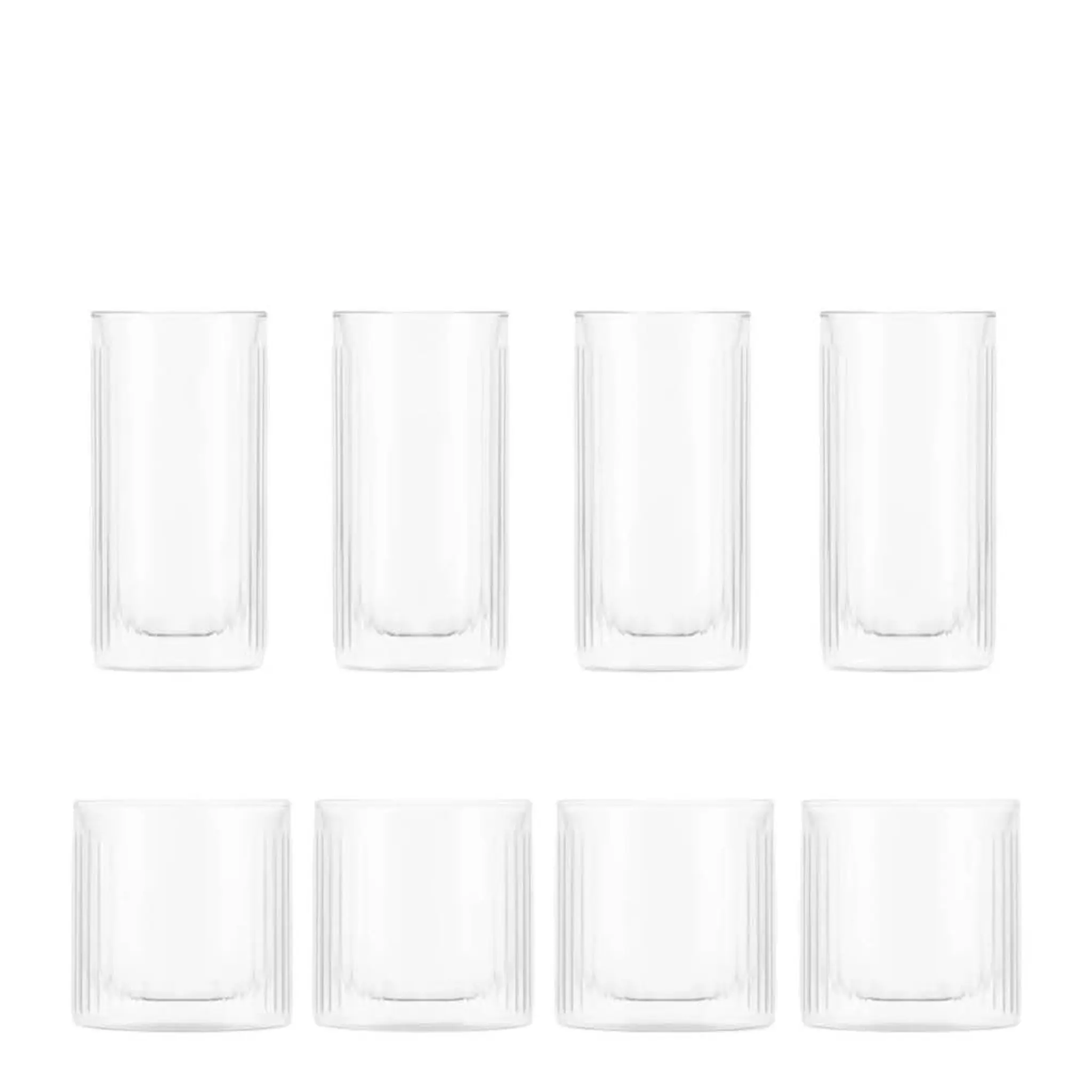 Bodum Douro Bar ginglass + whiskyglass 30 cl 8 stk klar