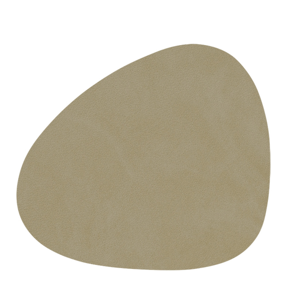 LIND DNA Nupo Curve Glasunderlägg 11x13 cm Herbal Dust