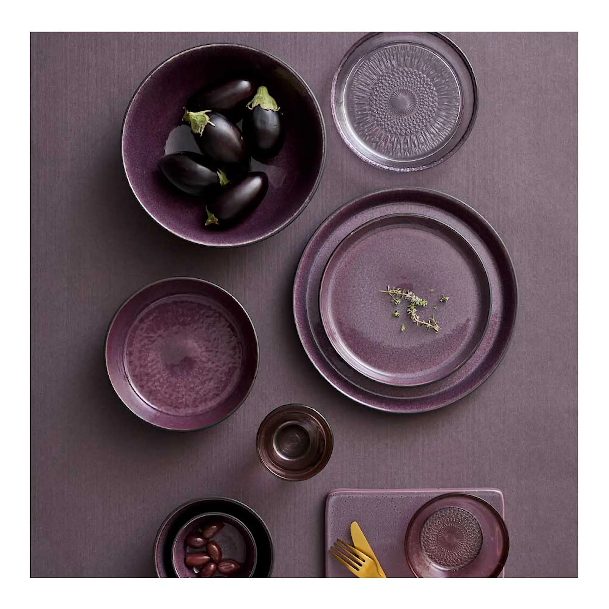 Bitz Bitz Pastakulho 20 cm Musta/Violetti