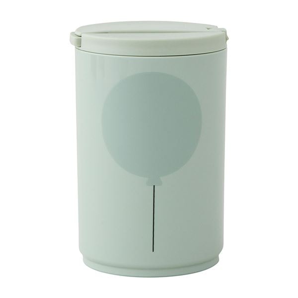 Kids Life Mugg M/Sugrör 33 cl Ballong Grön