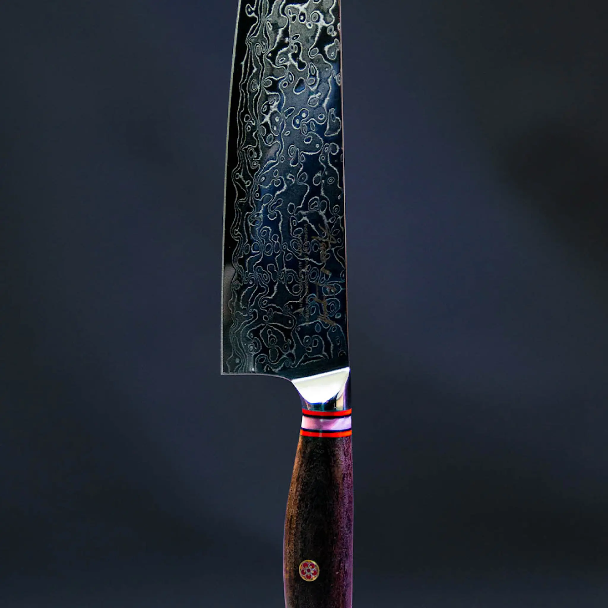 Assio & Engvall Skarp kockkniv 24 cm stål/trä
