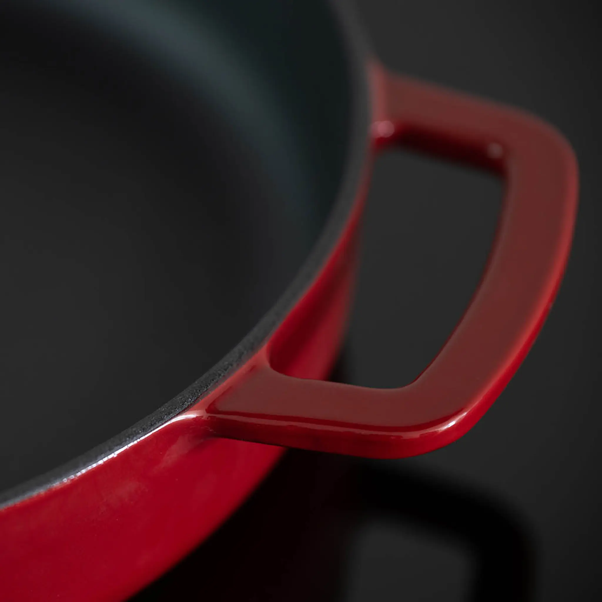 Combekk Emaloitu Valurautapannu 28 cm Bordeaux