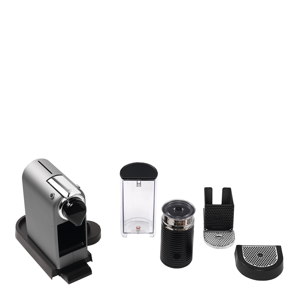 Nespresso Citiz & Milk kaffemaskin 1L sølv