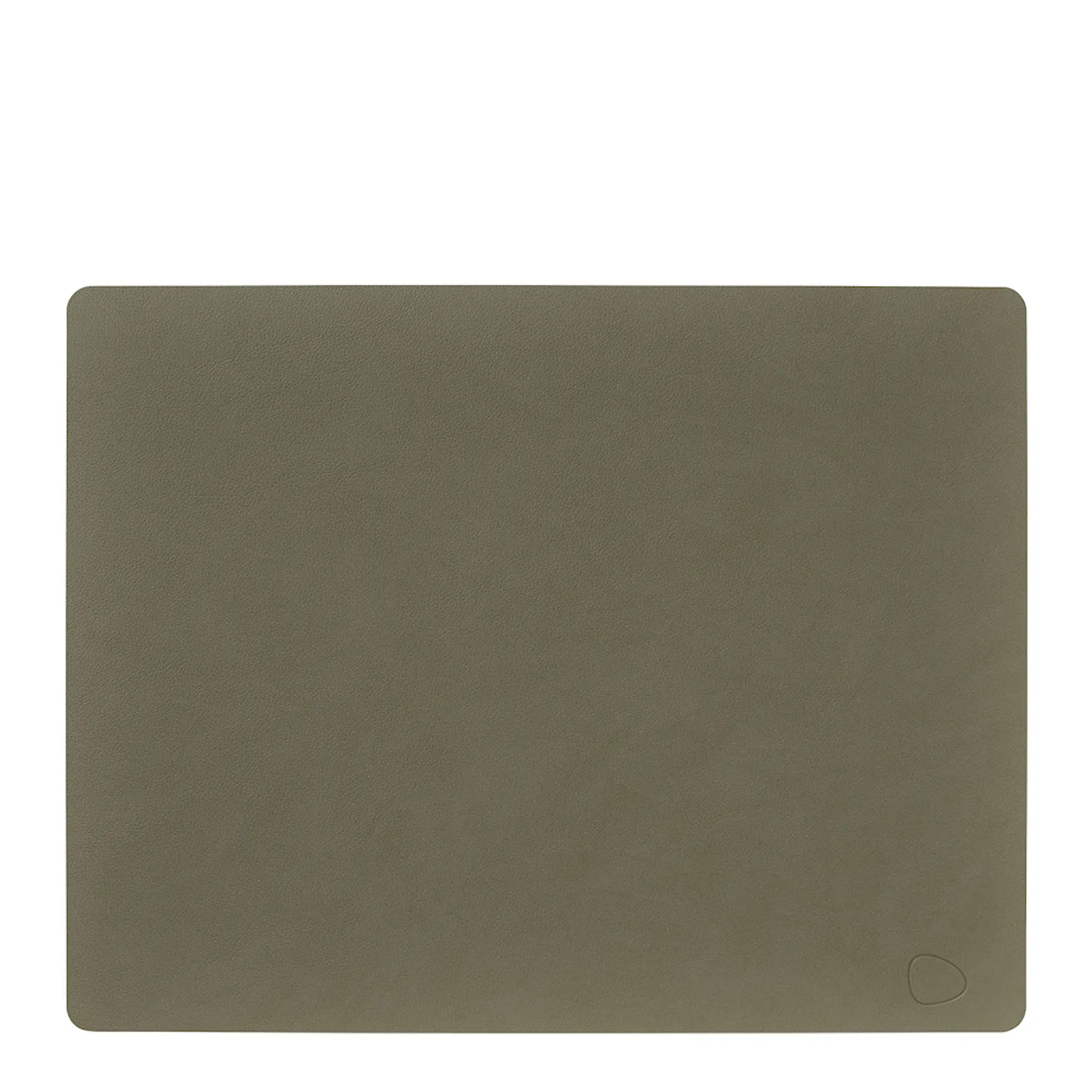 LIND DNA Nupo Square Tablett 35x45 cm Militärgrön