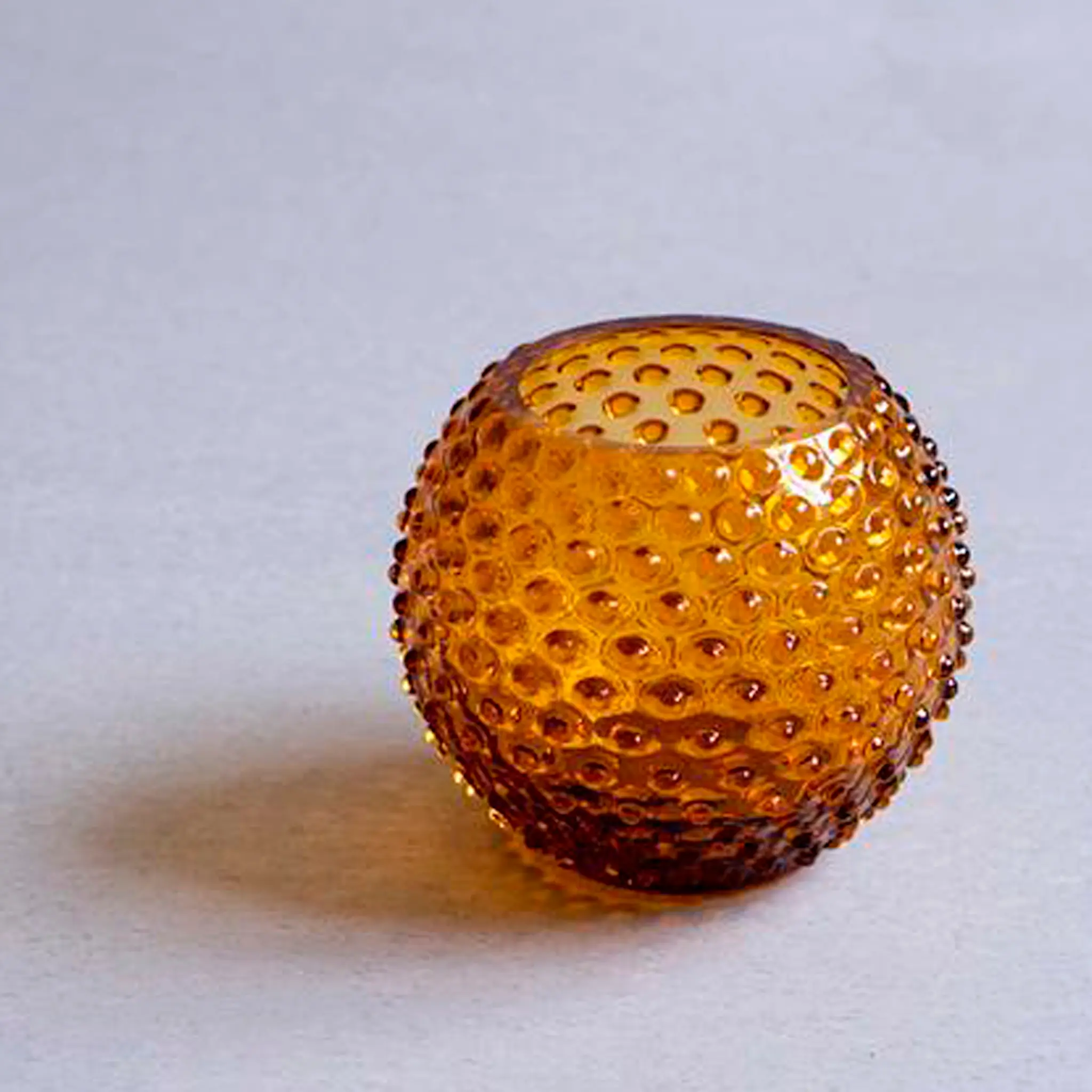 Klimchi Hobnail vas 18 cm amber