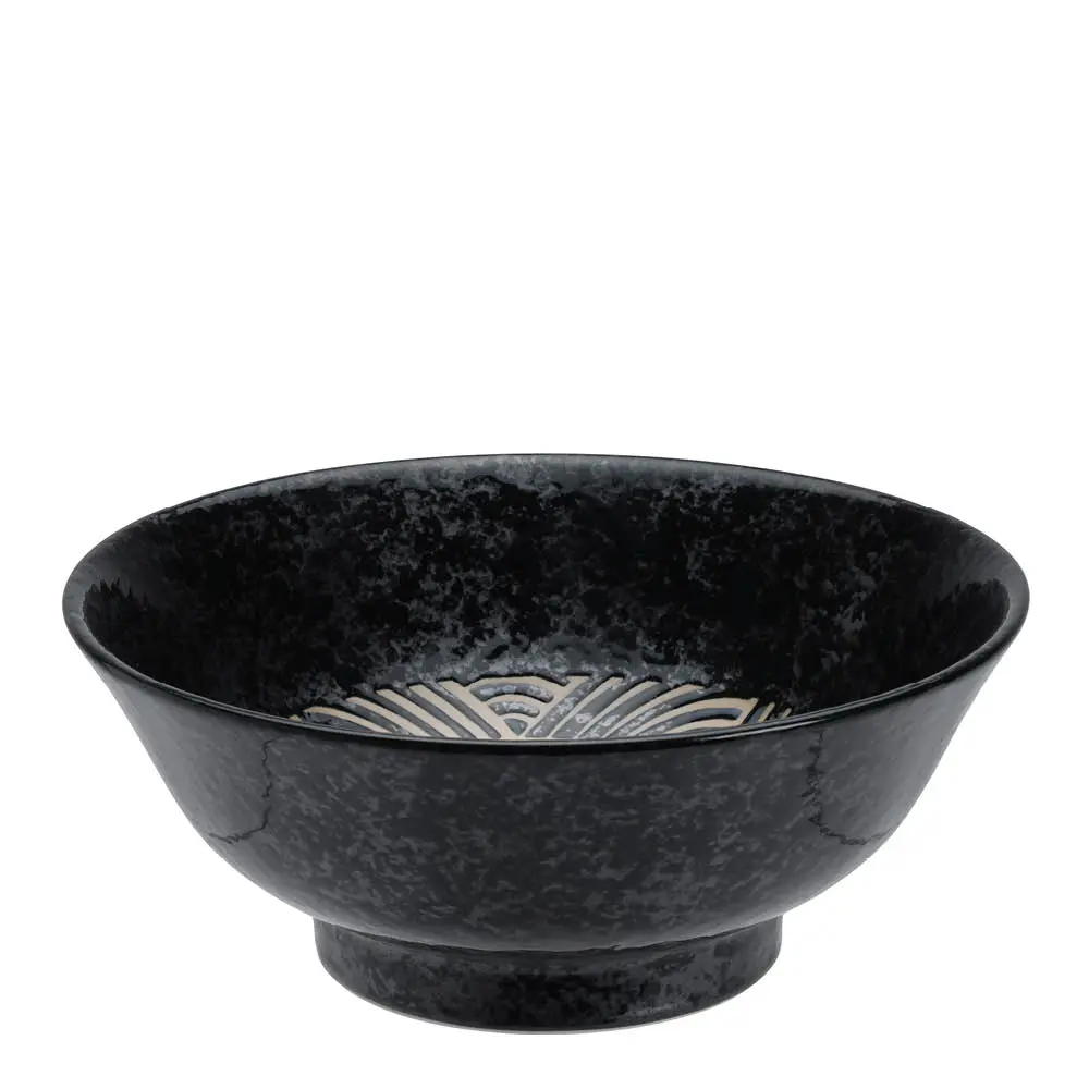 Masamura Seikaiha Ramenkulho 1,25 L Musta