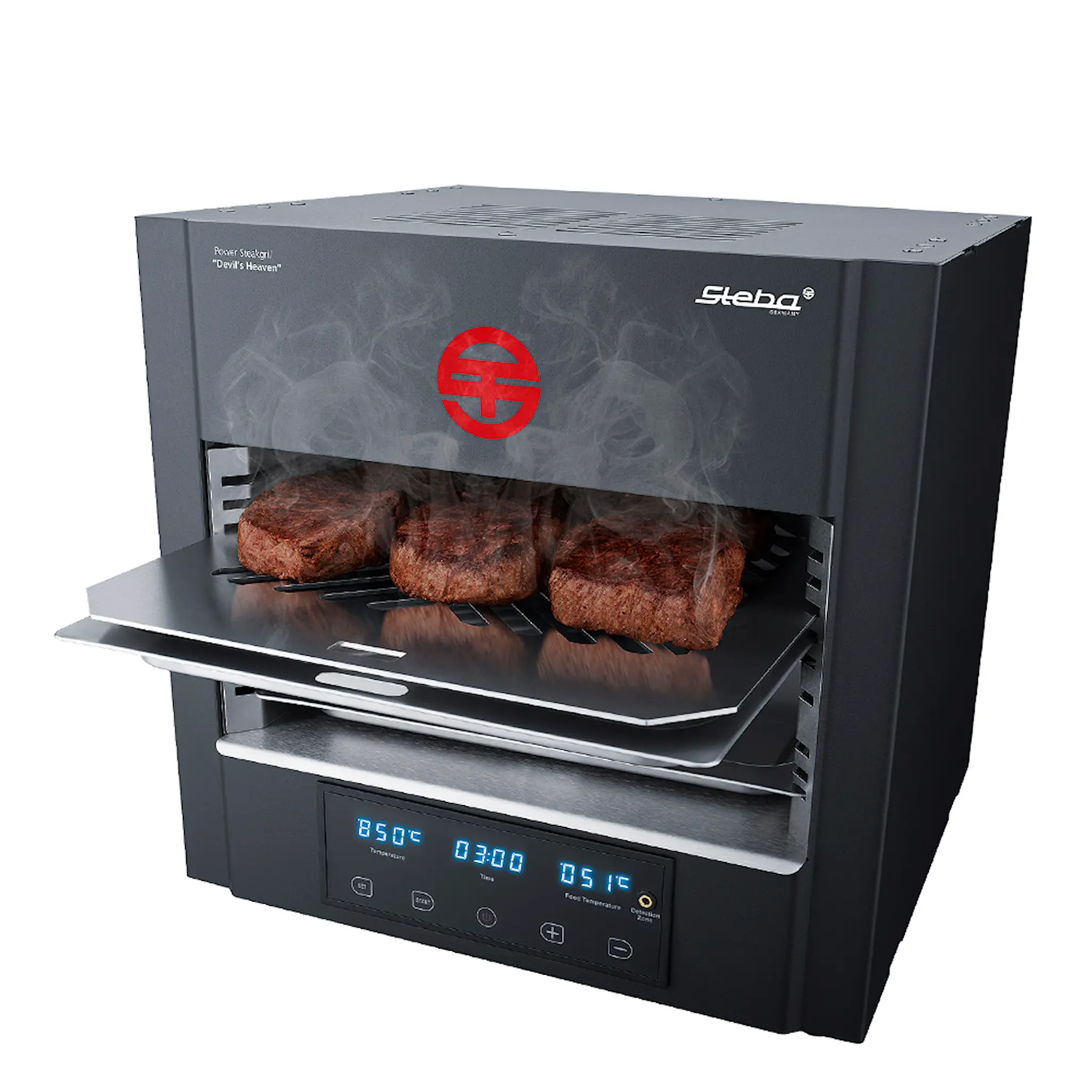 Steba Steakgrill XL Devil's Heaven Stor Svart