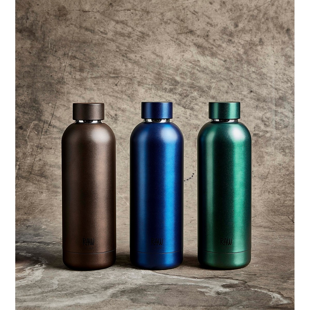 Aida Raw To-Go Termoflaska 0,5 L Brun