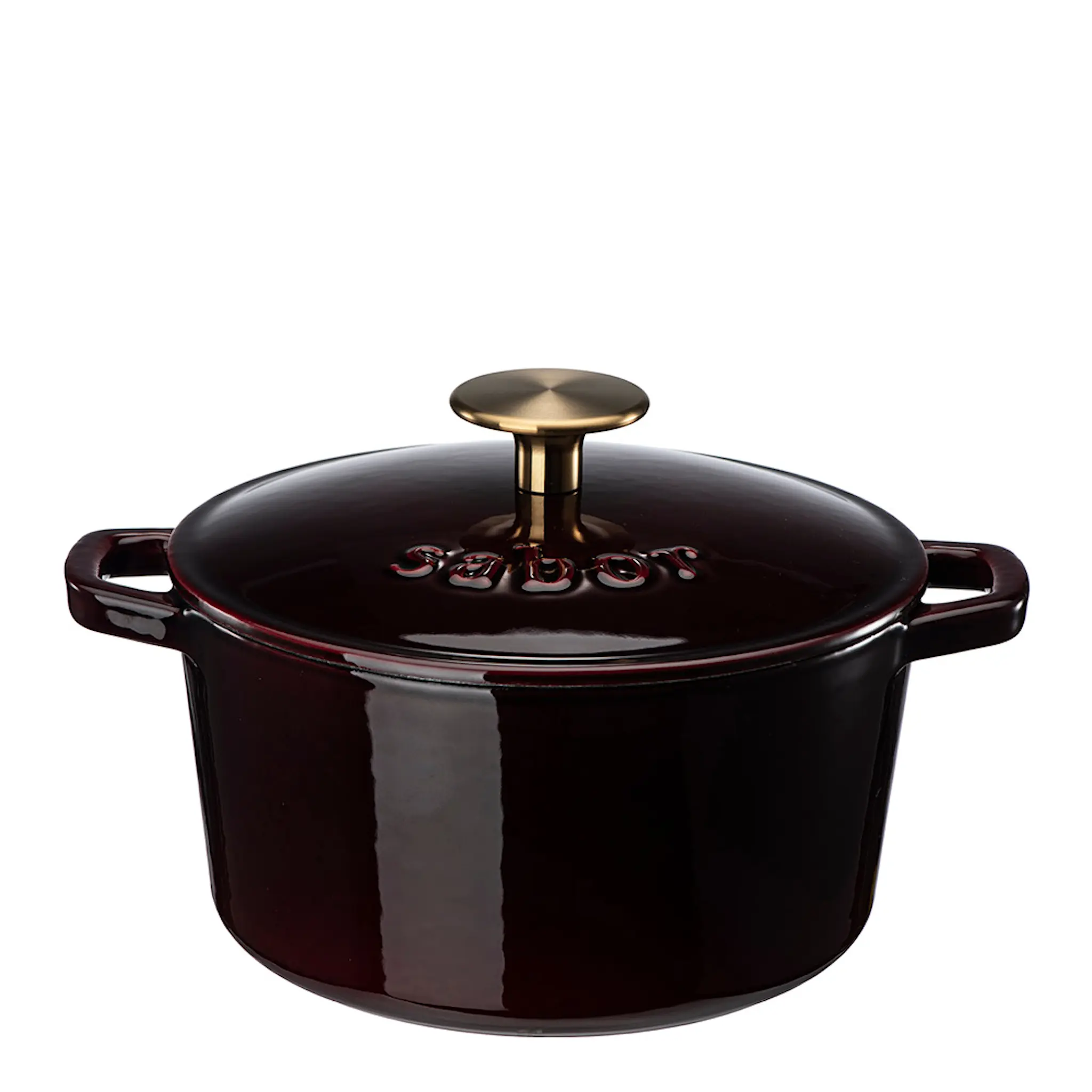 Sabor Gjutjärnsgryta 2L zinfandel mässing