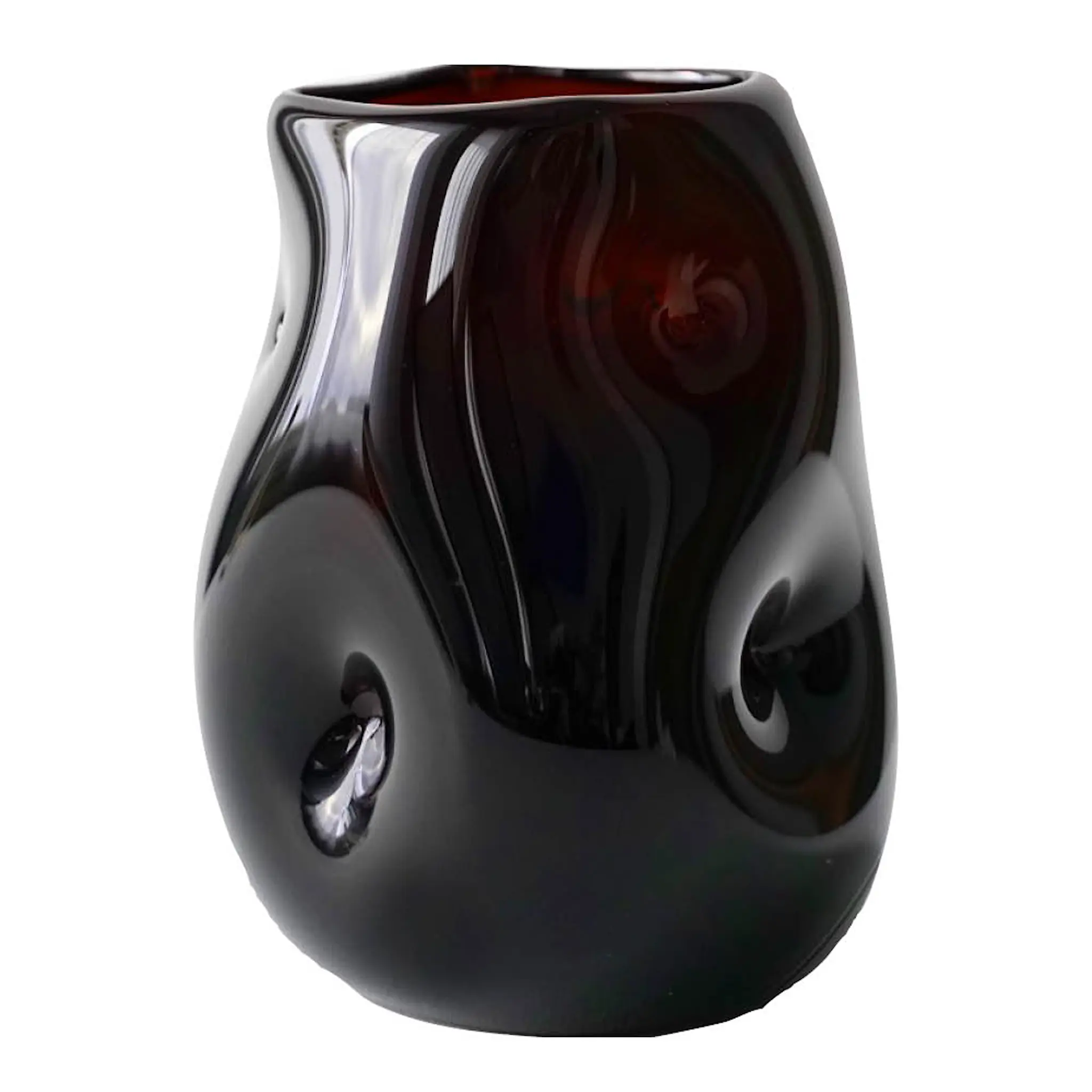 Magnor After Rain vase 20 cm brun