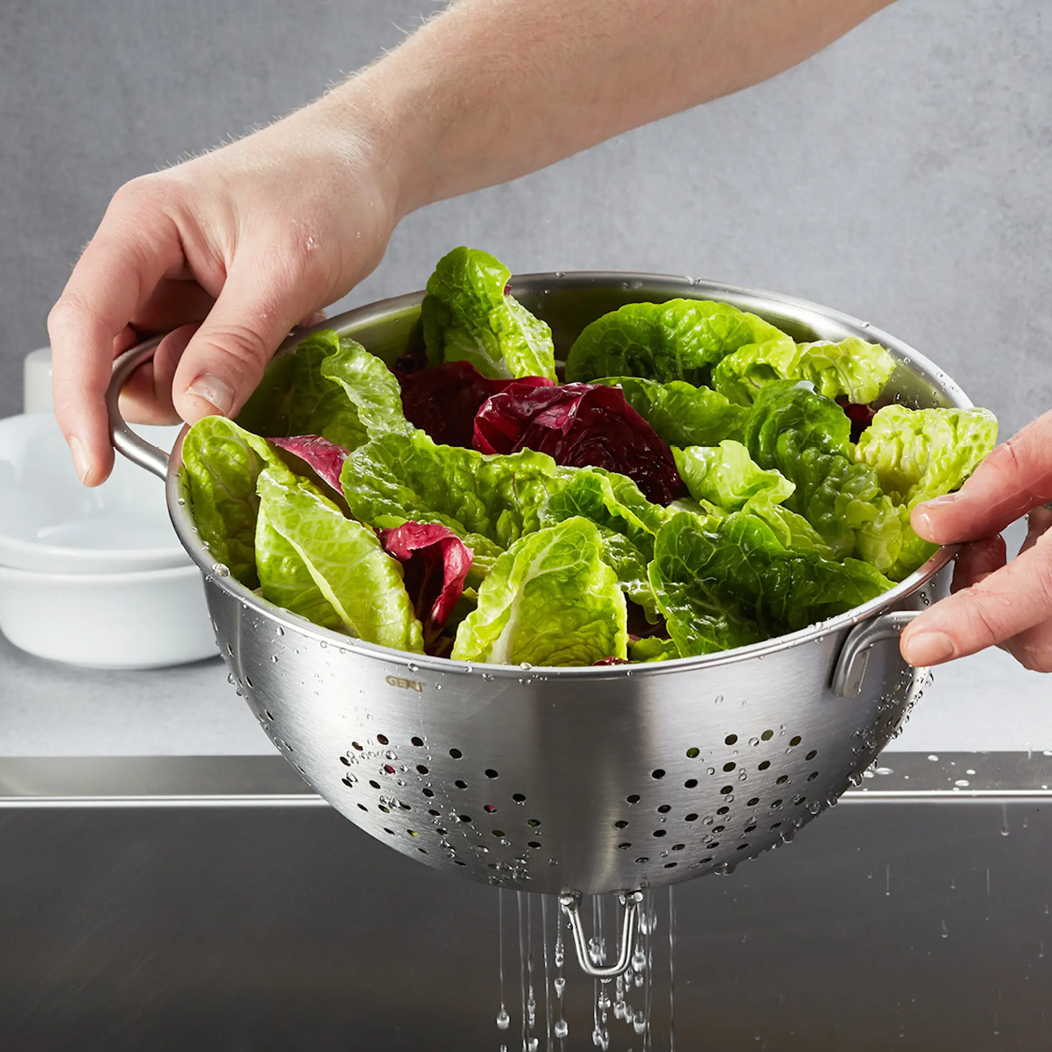 Gefu Colino Durkslag 24 cm Rostfri