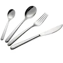 Bright Bestickset 24 delar Silver