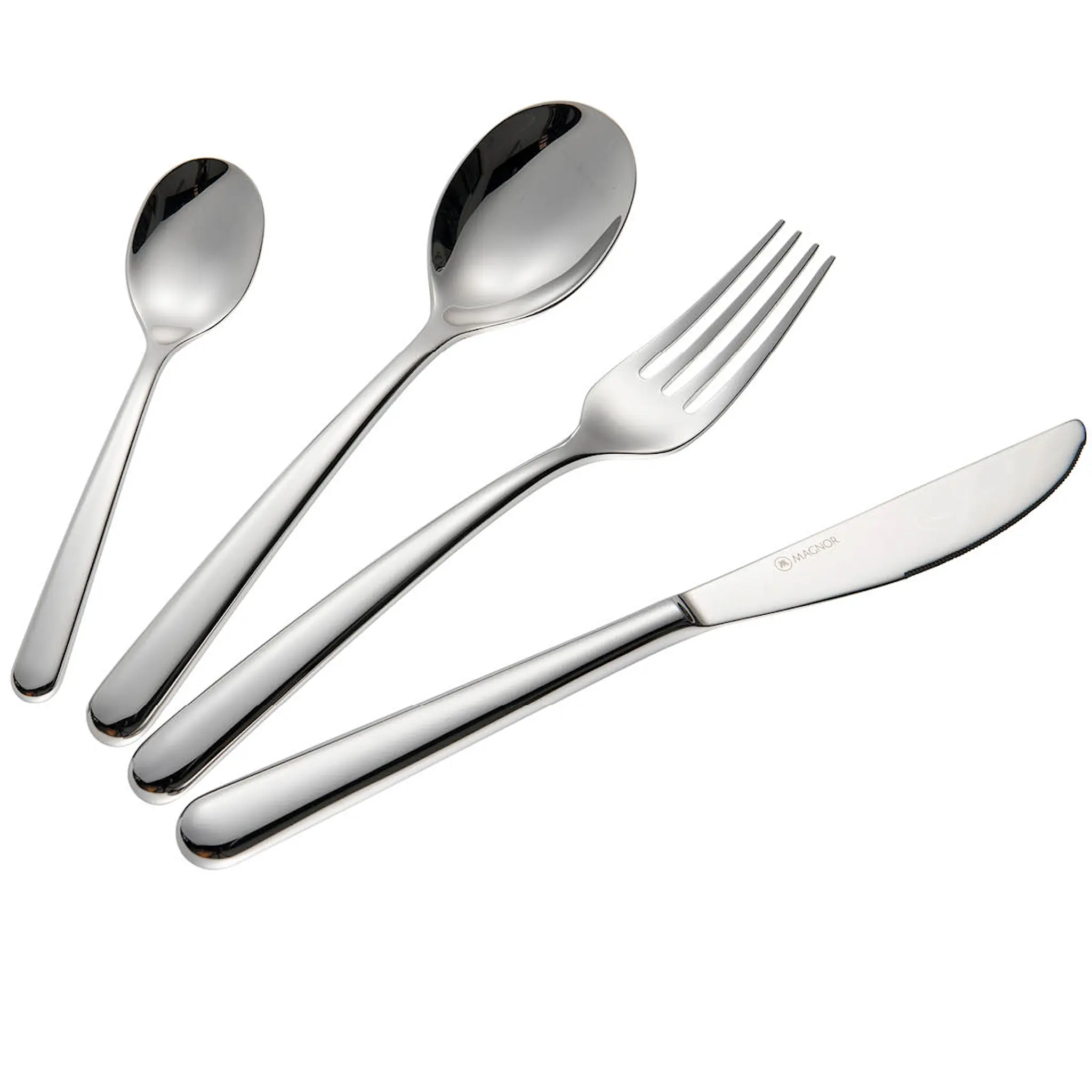 Magnor Bright Bestickset 24 delar Silver