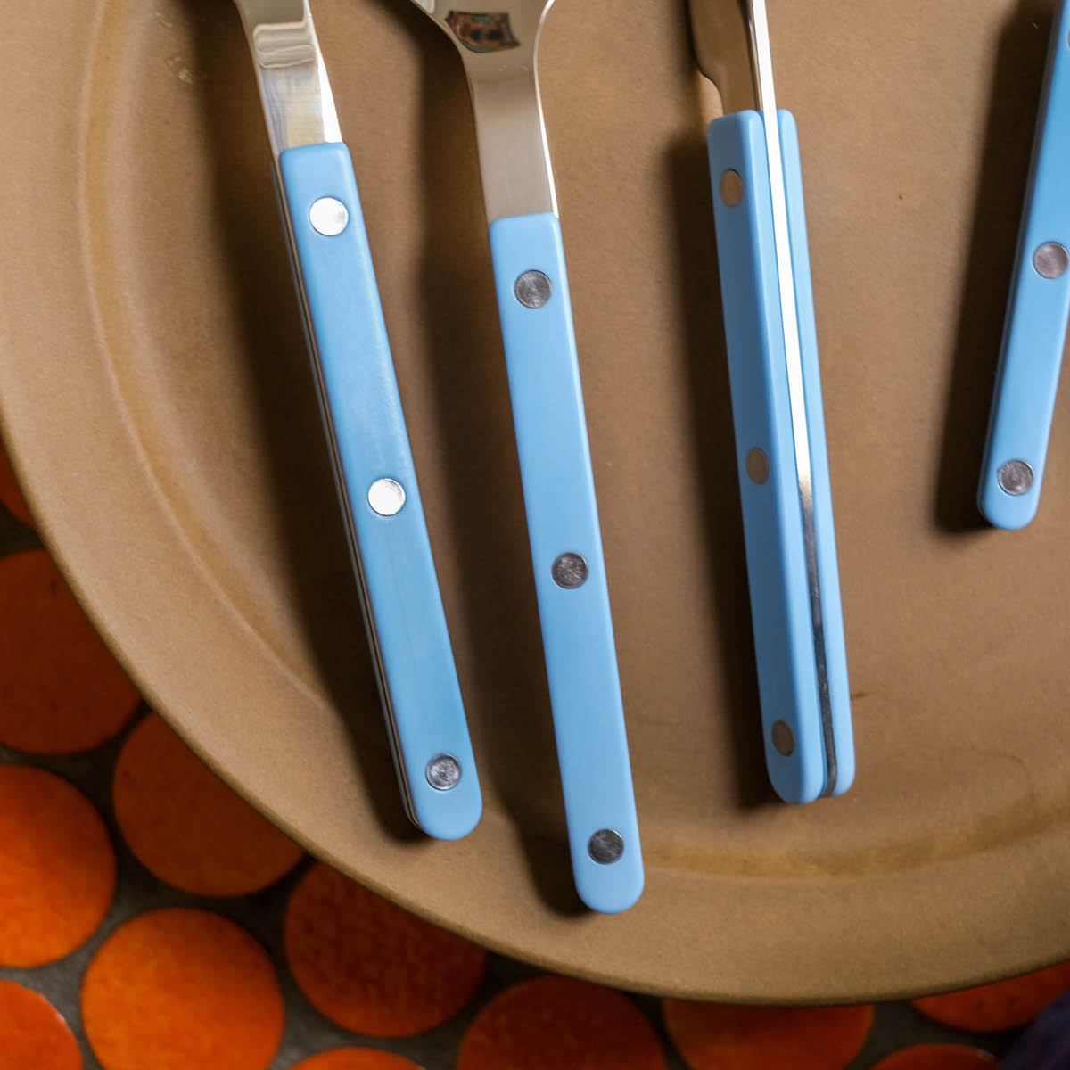 Sabre Bistrot ruokailuvälinesarja 24 kpl Pasten Blue