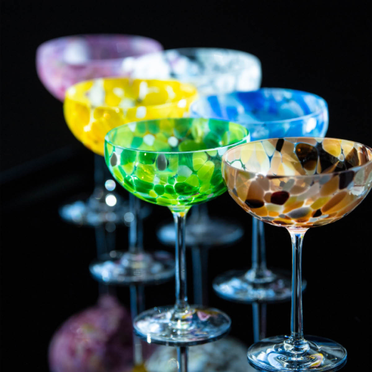 Magnor Swirl Samppanjalasi 22 cl Valkoinen