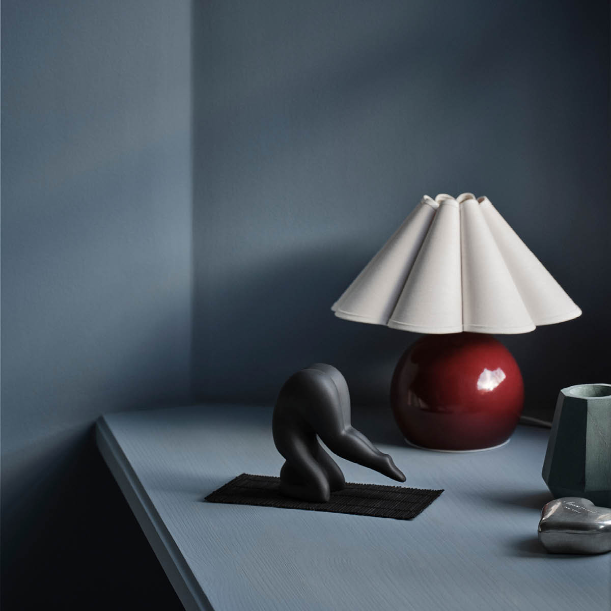 Design House Stockholm Lisa Larson Yoga No.1 figur 10 cm svart