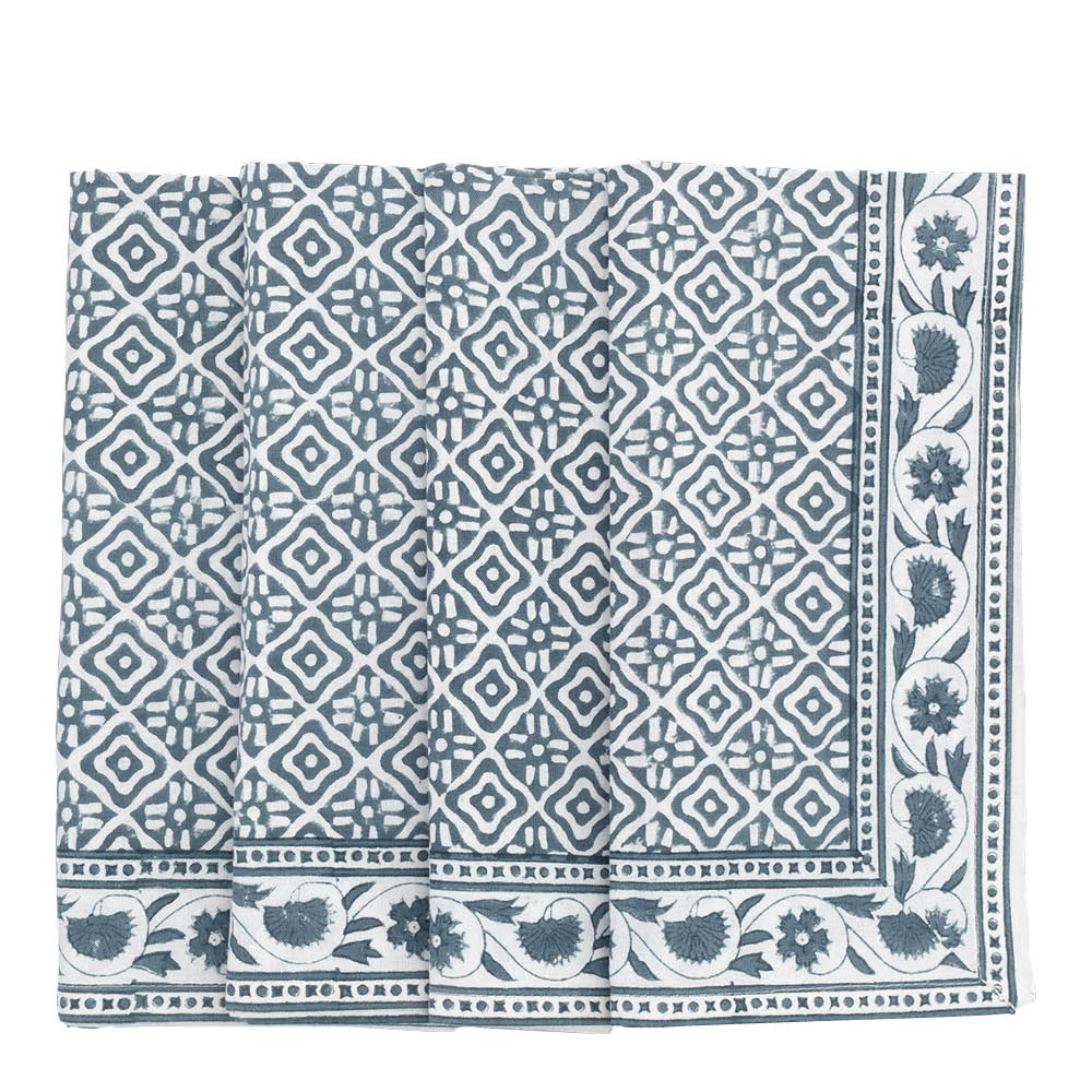 Chamois - Simmi Lautasliina 50x50 cm 4 kpl True Blue