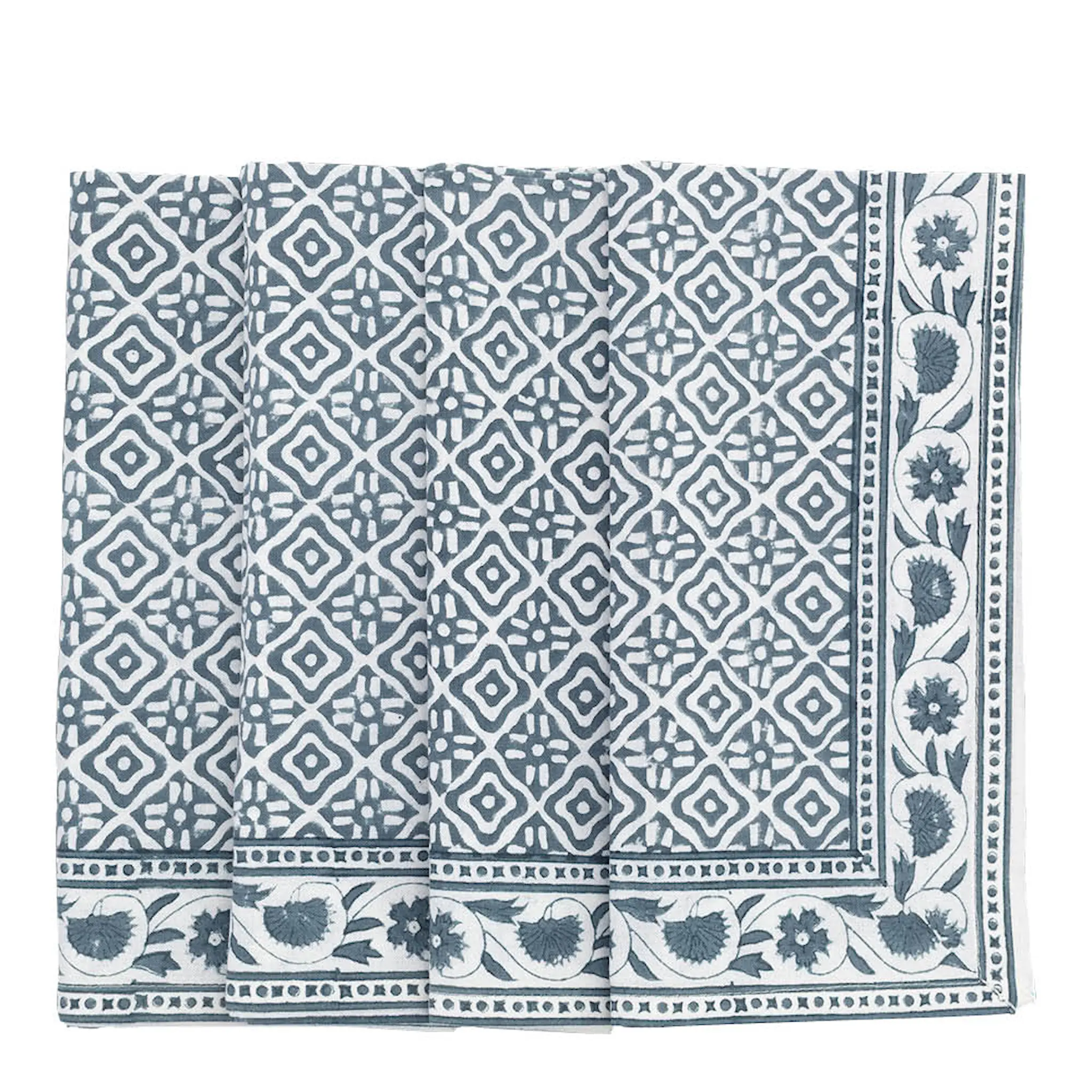 Chamois Simmi servett 50x50 cm 4-pack true blue