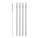 Classic sugrör i stål 4-pack