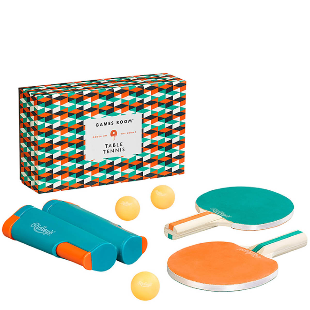Games Room Bordtennis set med teleskopnät