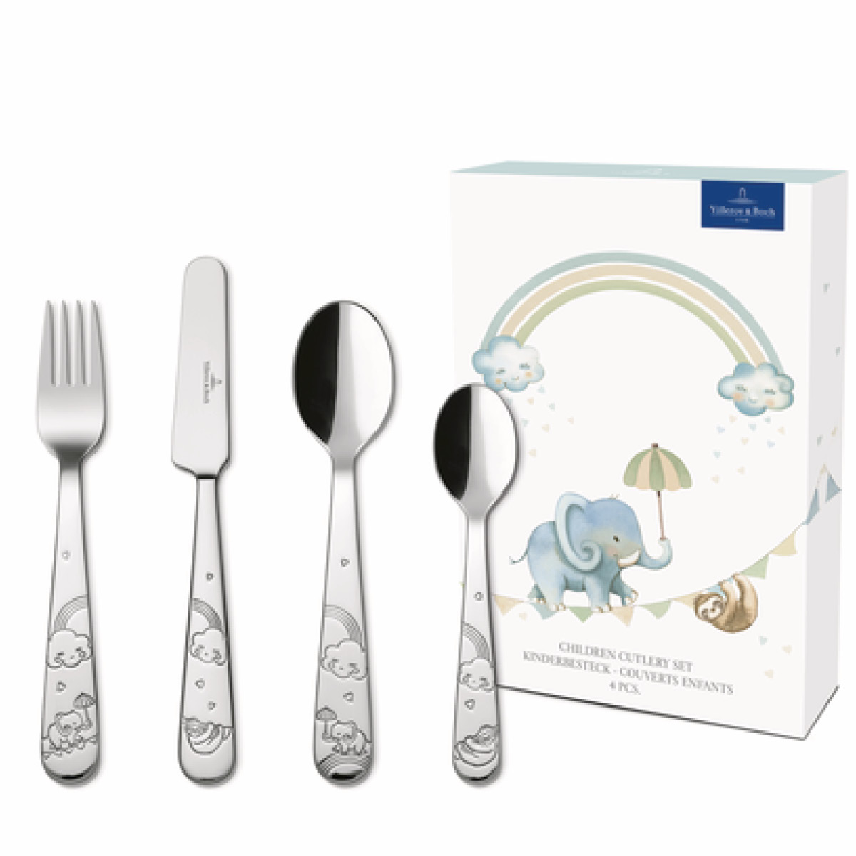 Villeroy & Boch Walk like an elephant barnbestickset 4 delar