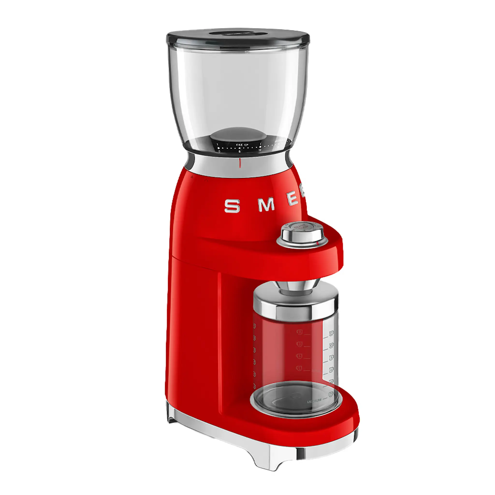 Smeg Kaffekvarn CGF11 350 g röd