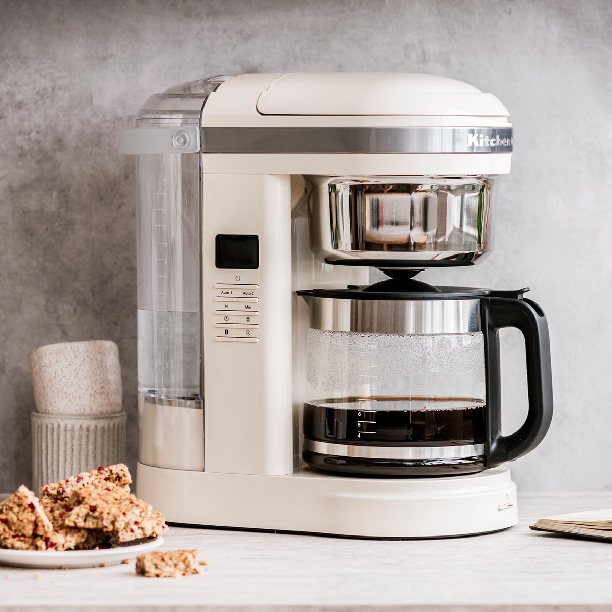 KitchenAid Kaffetrakter 5KCM1209EAC 1,7L almond cream