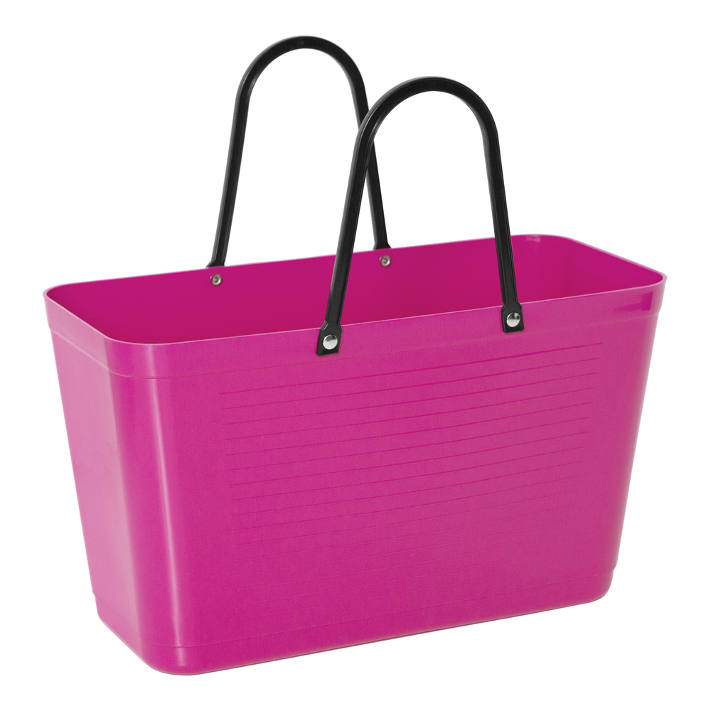 Hinza - Muovinen Laukku Iso Cerise