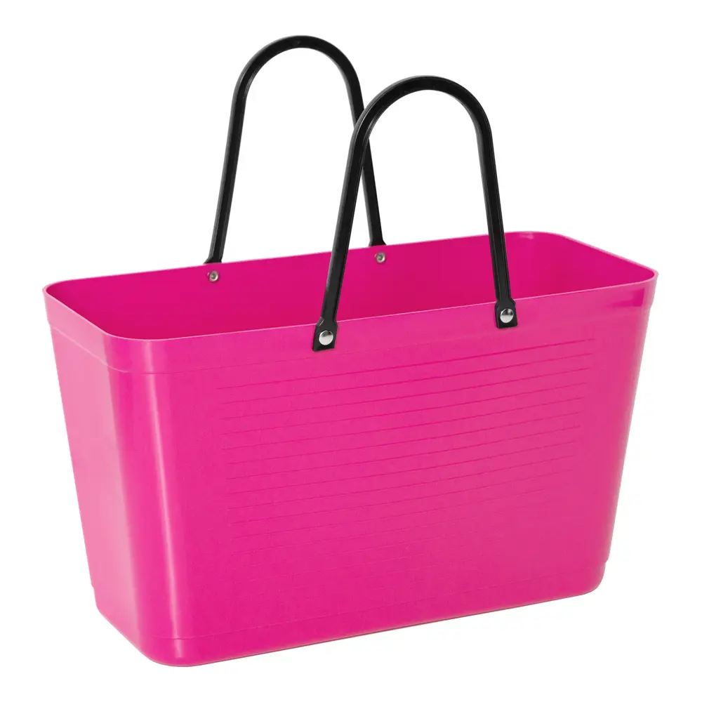 Muovinen Laukku Iso Cerise