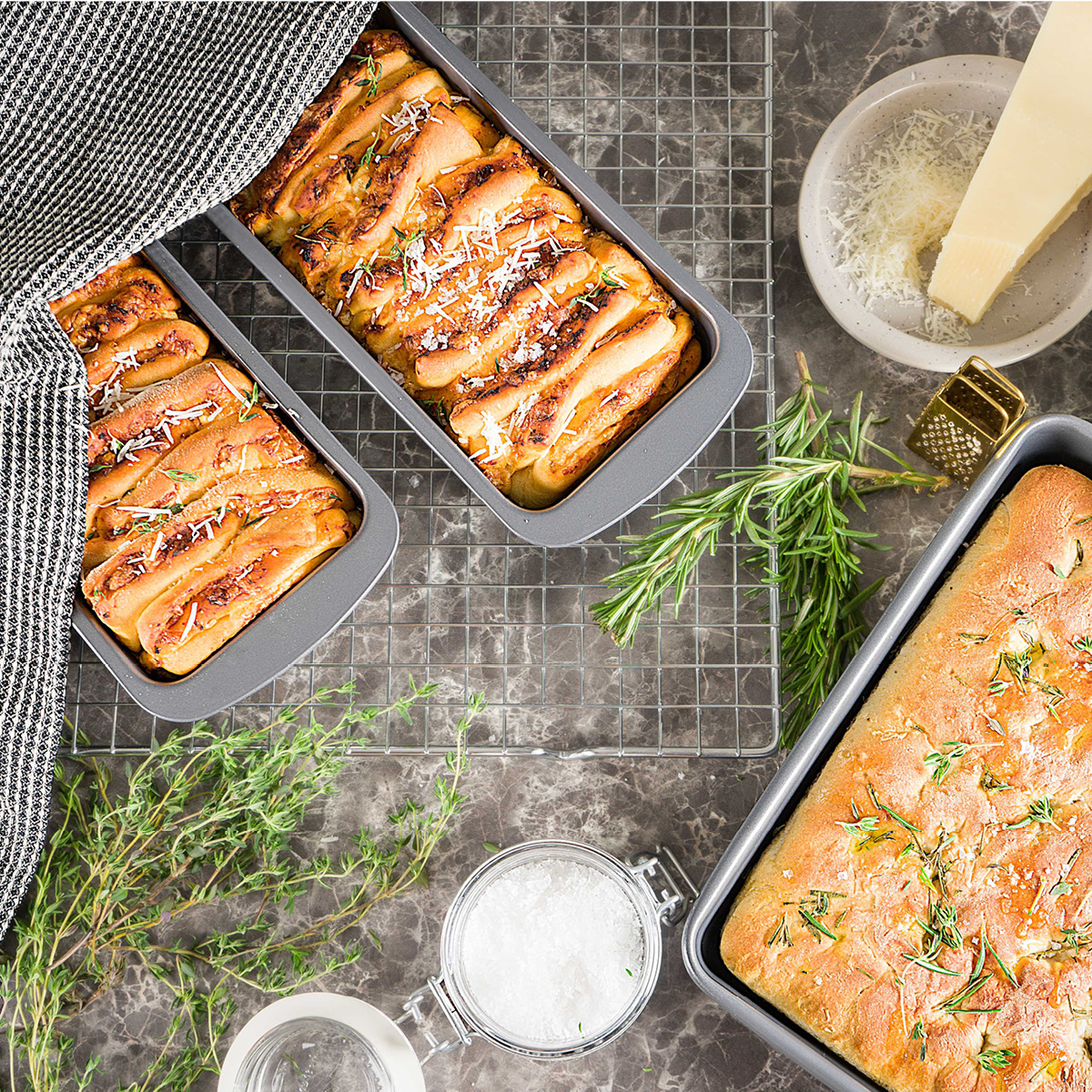 Modern House bAYk brødform 1,8L grå