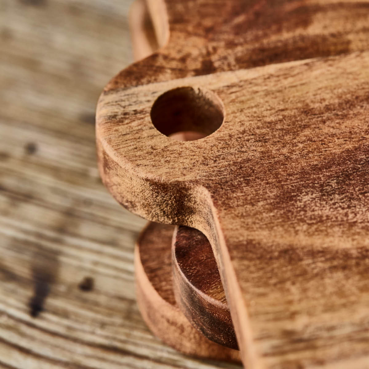 Nicolas Vahé Skjærebrett i tre 20x13 cm 4 stk akasie