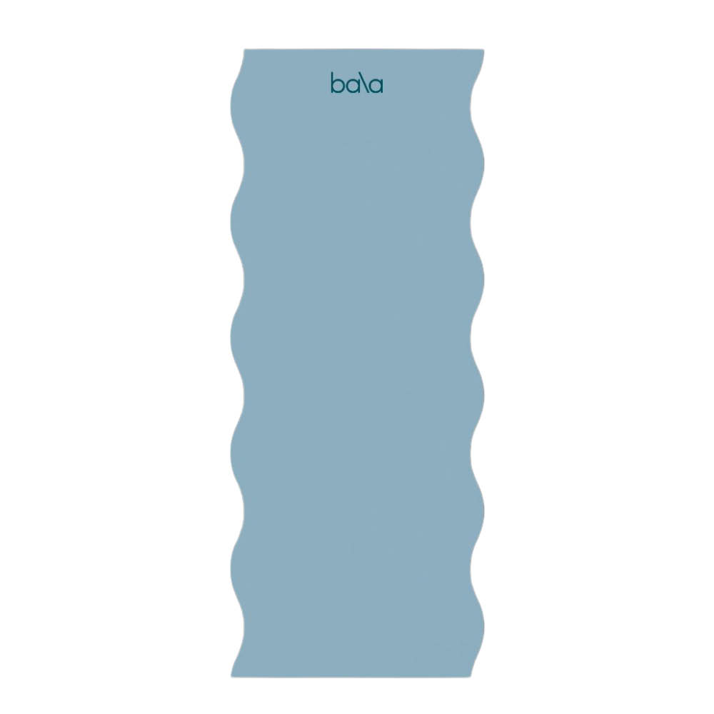 Bala Wavy Mat treningsmatte 5 mm 183 cm lyseblå