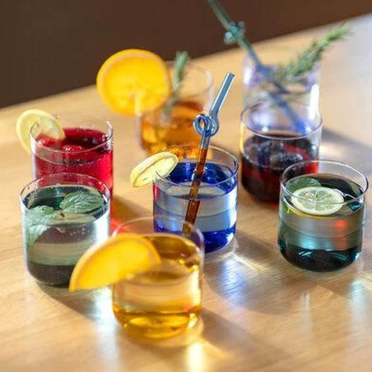 Tranquillo Rainbow Juomalasi 41 cl Keltainen