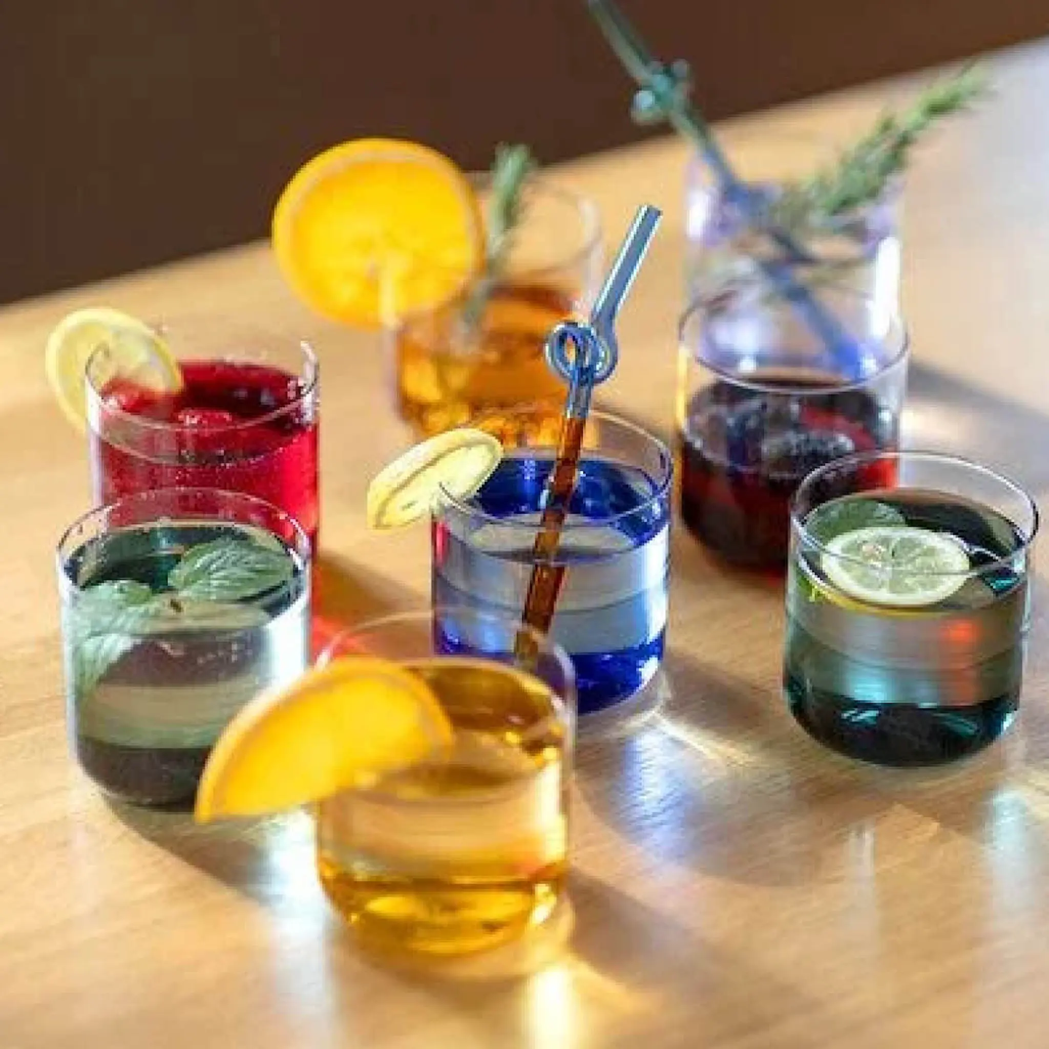 Tranquillo Rainbow Juomalasi 41 cl Keltainen